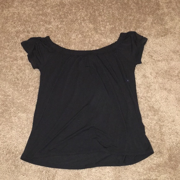 Hollister Black Off the Shoulder - Picture 1 of 2